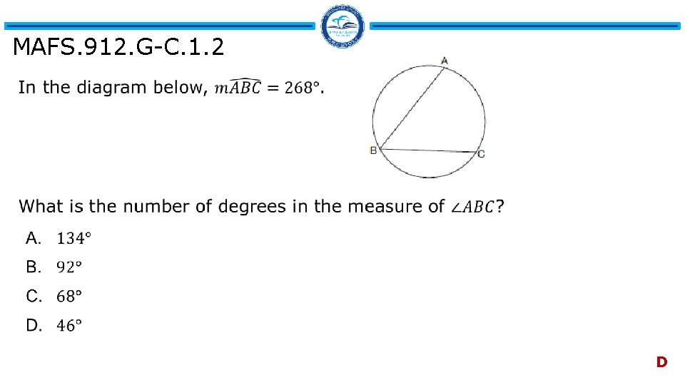 MAFS. 912. G-C. 1. 2 D 