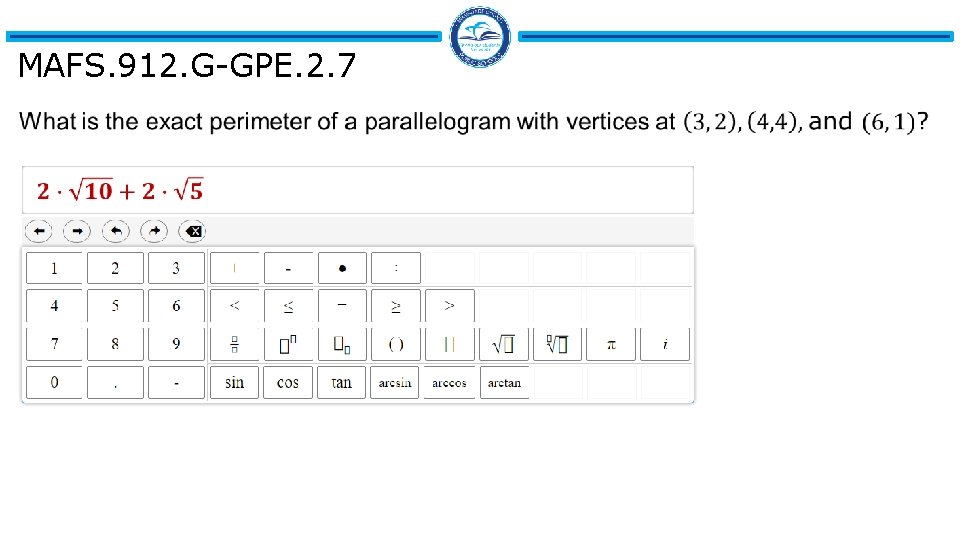 MAFS. 912. G-GPE. 2. 7 