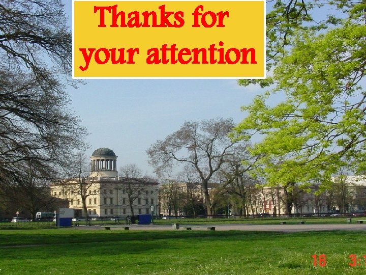 Thanks for your attention 
