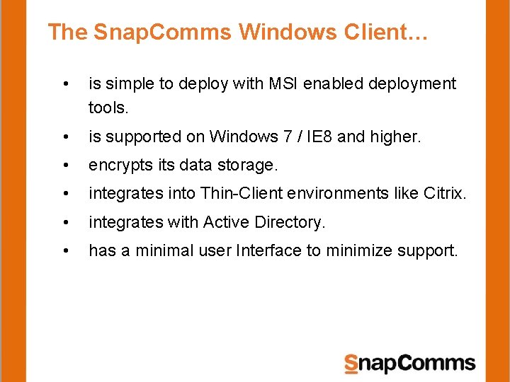 Technical Brief v 1 0 Communication tools that