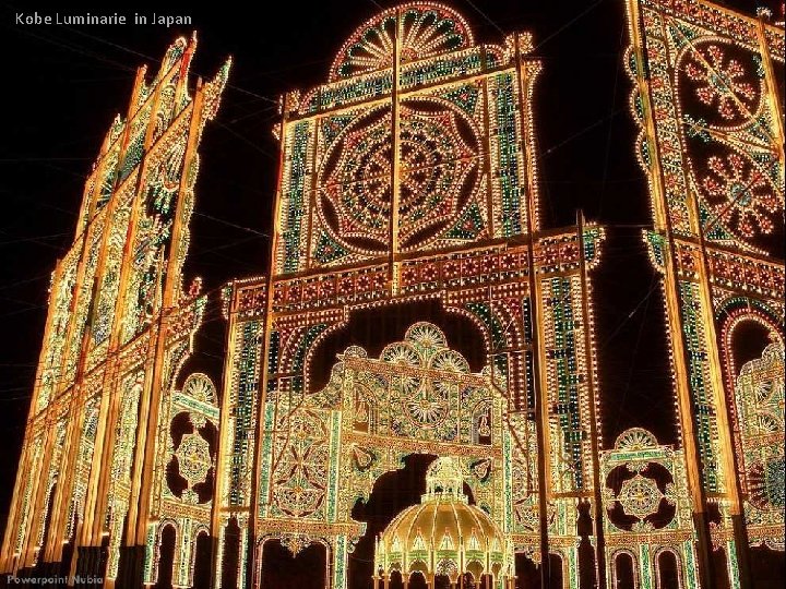 Kobe Luminarie in Japan 