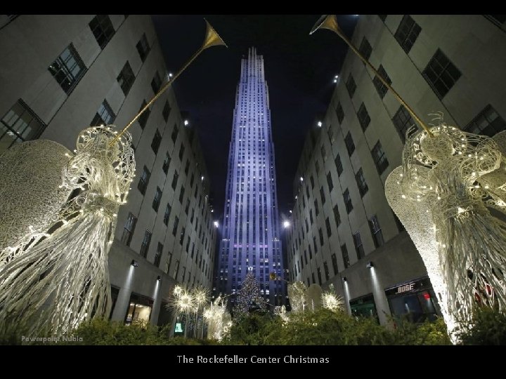 The Rockefeller Center Christmas 