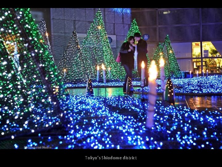 Tokyo’s Shiodome district 