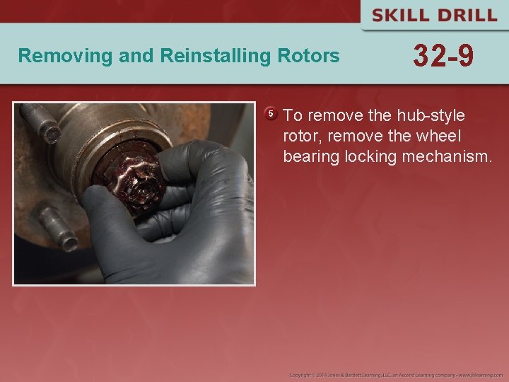 Removing and Reinstalling Rotors 32 -9 To remove the hub-style rotor, remove the wheel