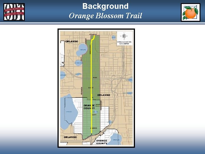 Background Orange Blossom Trail 