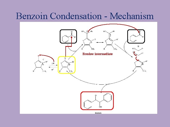 Benzoin Condensation - Mechanism Breslow intermediate 