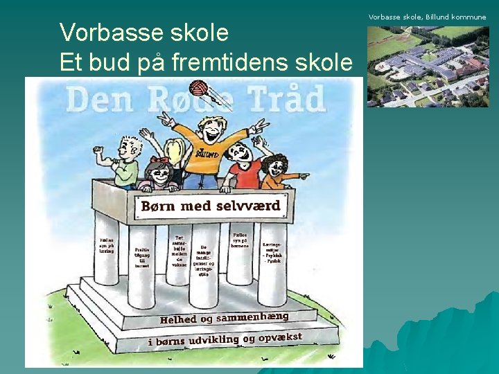 Vorbasse skole Et bud på fremtidens skole Vorbasse skole, Billund kommune 