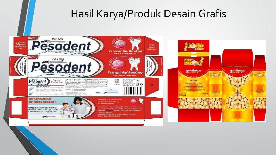 Hasil Karya/Produk Desain Grafis 