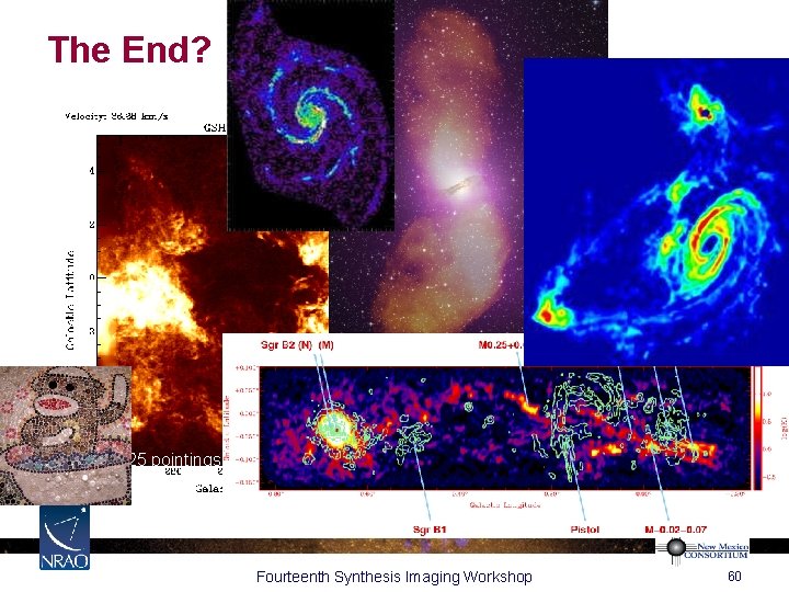 The End? 1025 pointings Fourteenth Synthesis Imaging Workshop 60 