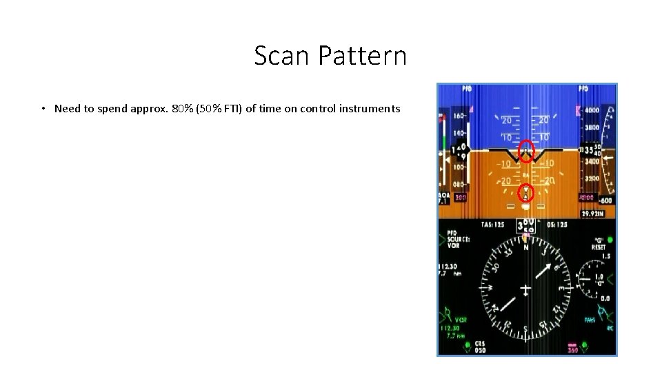 Scan Pattern • Need to spend approx. 80% (50% FTI) of time on control