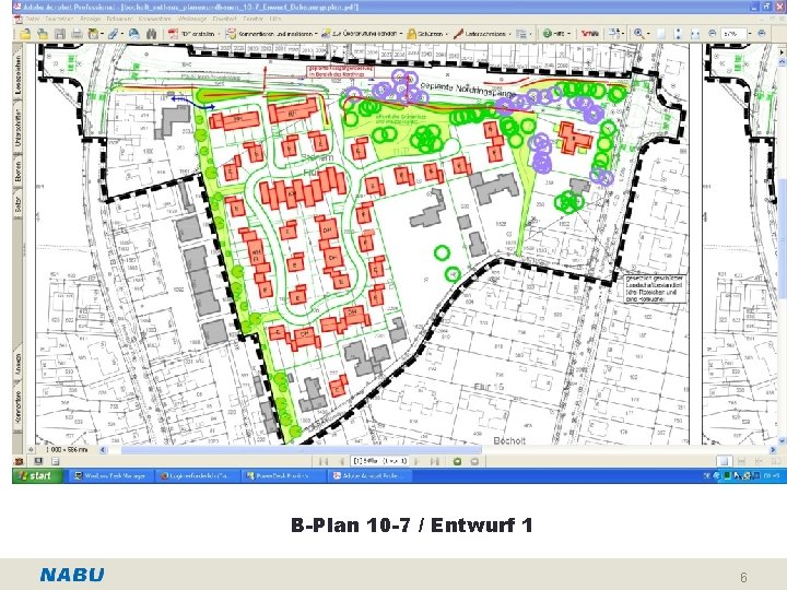 B-Plan 10 -7 / Entwurf 1 6 