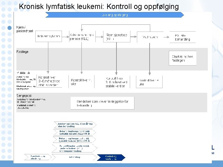 Kronisk lymfatisk leukemi: Kontroll og oppfølging 