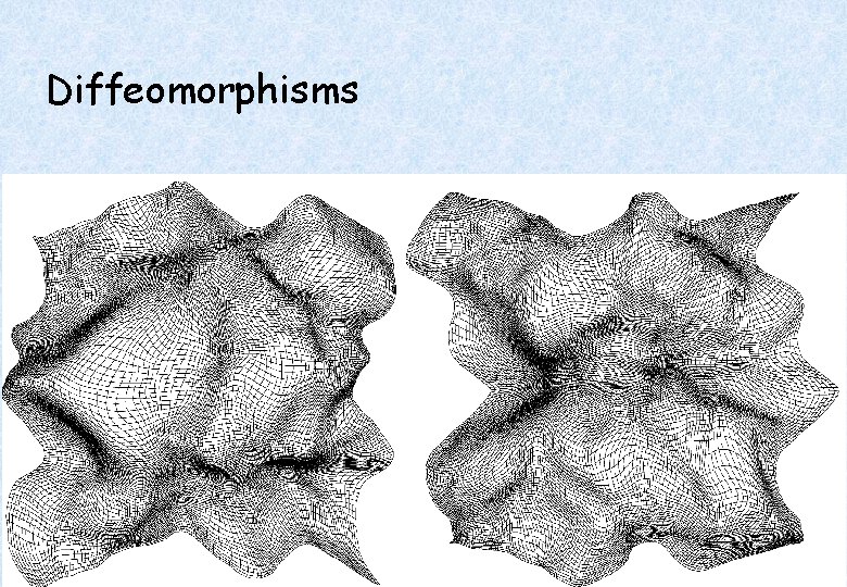 Diffeomorphisms 