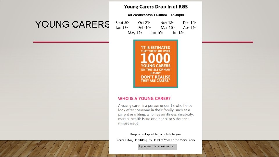 YOUNG CARERS 