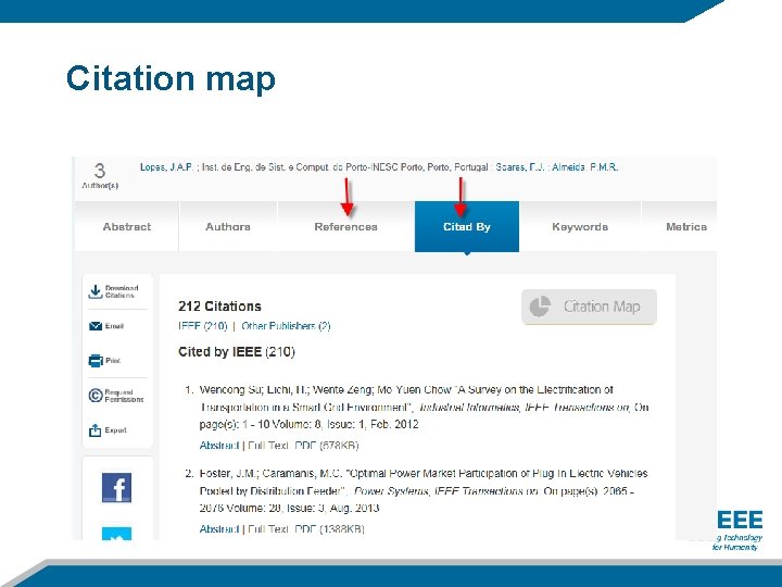 Citation map 