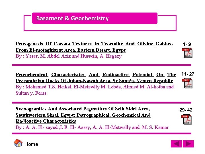 Basament & Geochemistry Petrogenesis Of Corona Textures In Troctolite And Olivine Gabbro From El-motaghiarat