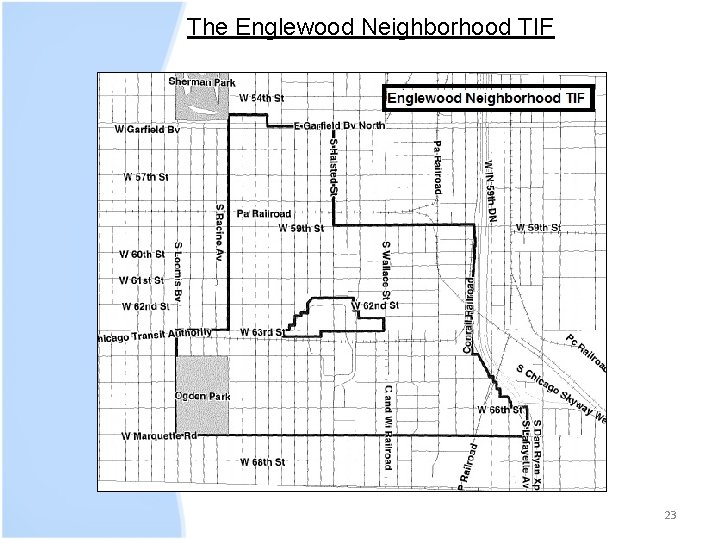 The Englewood Neighborhood TIF 23 