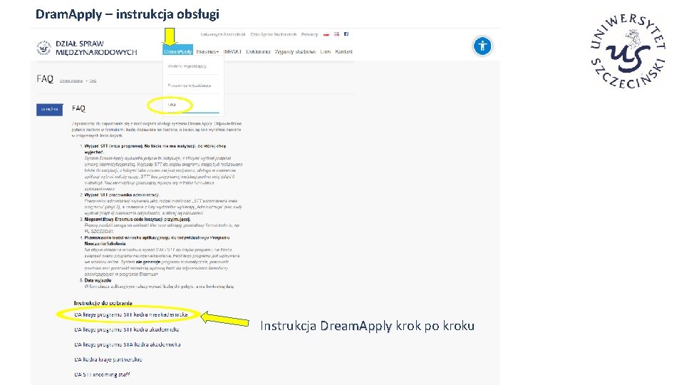 Dram. Apply – instrukcja obsługi Instrukcja Dream. Apply krok po kroku 