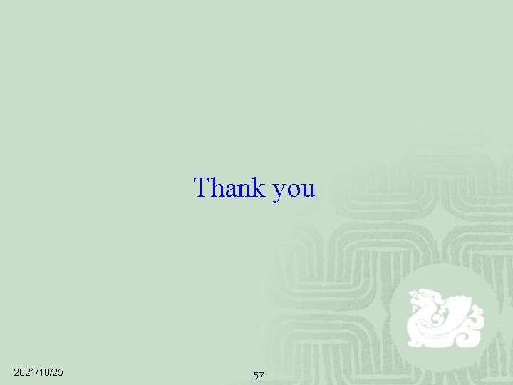 Thank you 2021/10/25 57 