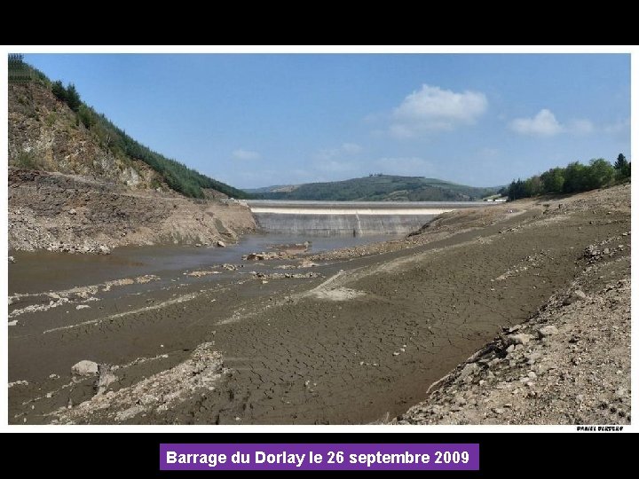 Barrage du Dorlay le 26 septembre 2009 