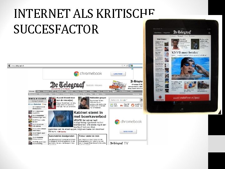 INTERNET ALS KRITISCHE SUCCESFACTOR 