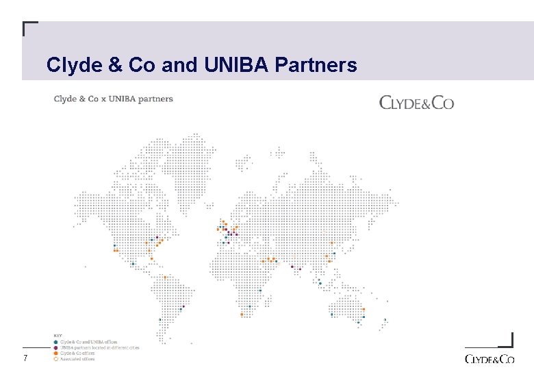 Clyde & Co and UNIBA Partners 7 