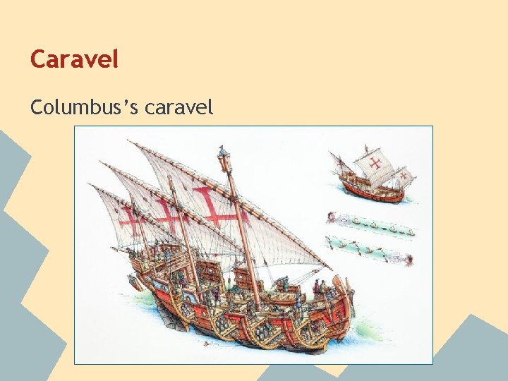 Caravel Columbus’s caravel 