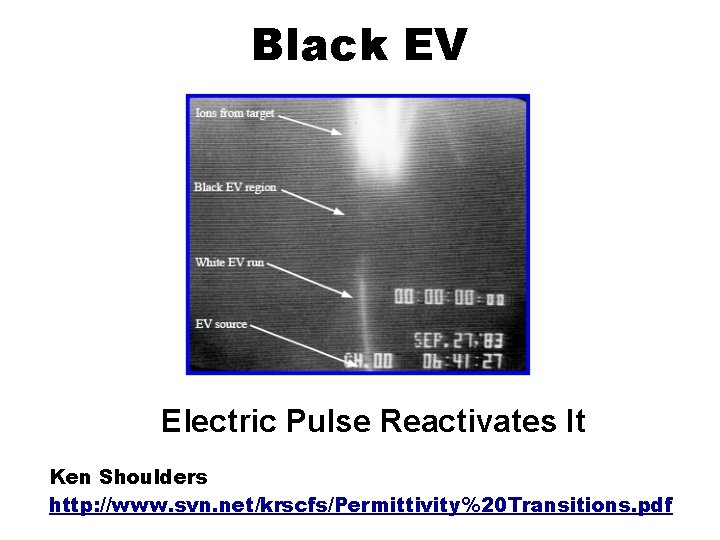 Black EV Electric Pulse Reactivates It Ken Shoulders http: //www. svn. net/krscfs/Permittivity%20 Transitions. pdf
