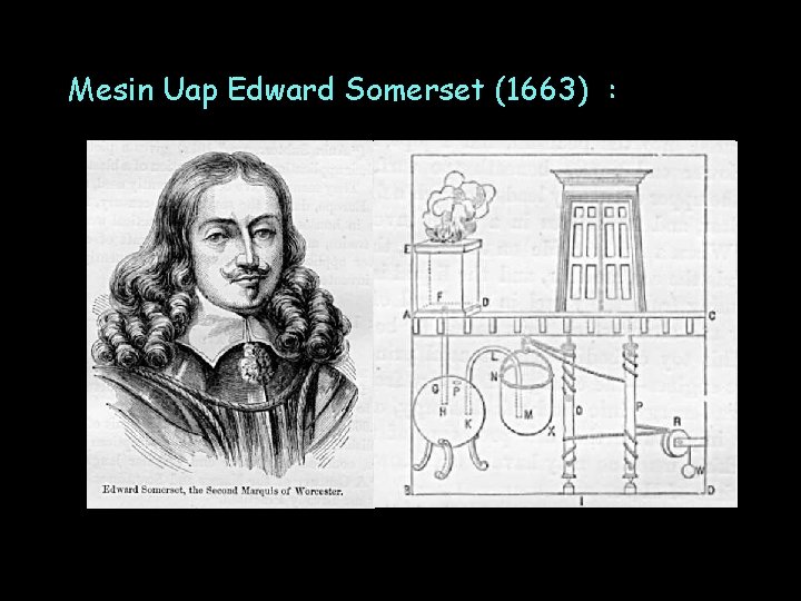 Mesin Uap Edward Somerset (1663) : 