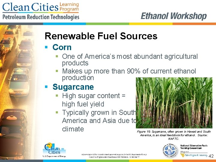 Renewable Fuel Sources § Corn § One of America’s most abundant agricultural products §