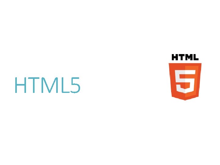HTML 5 