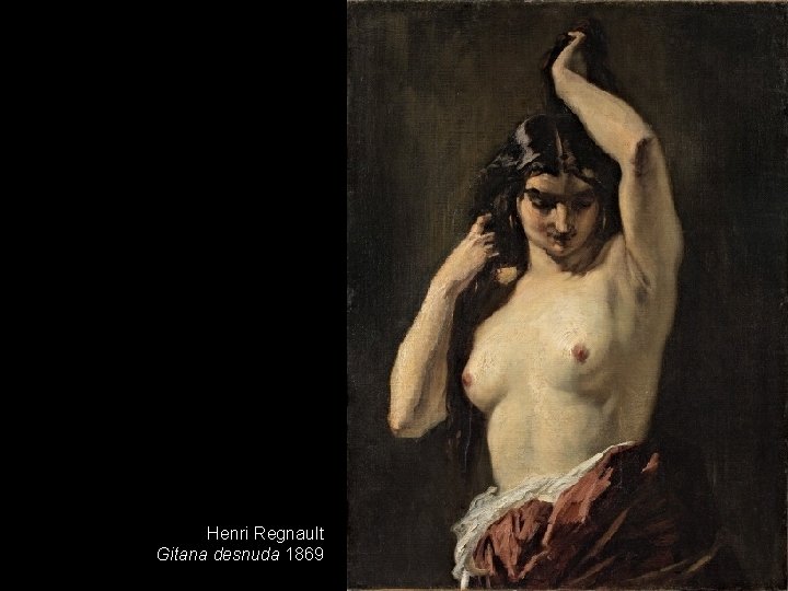 Henri Regnault Gitana desnuda 1869 