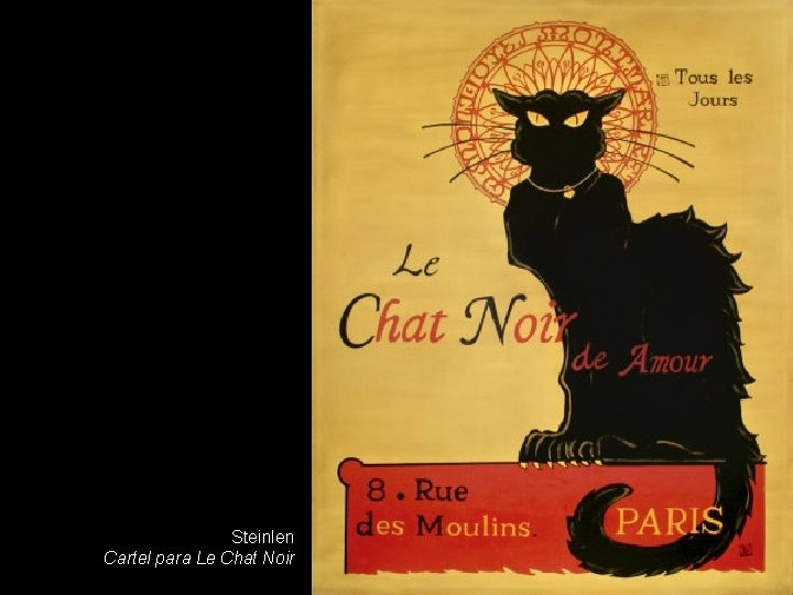 Steinlen Cartel para Le Chat Noir 