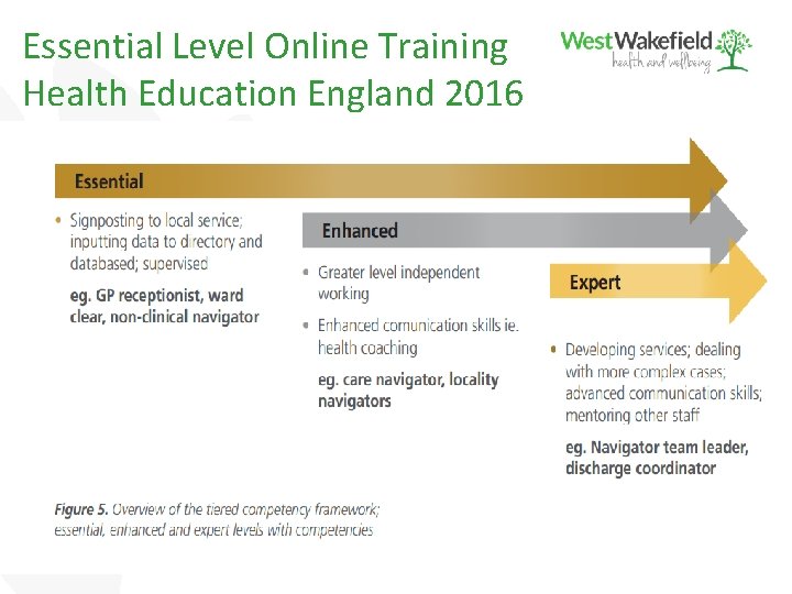 Essential Level Online Training Health Education England 2016 
