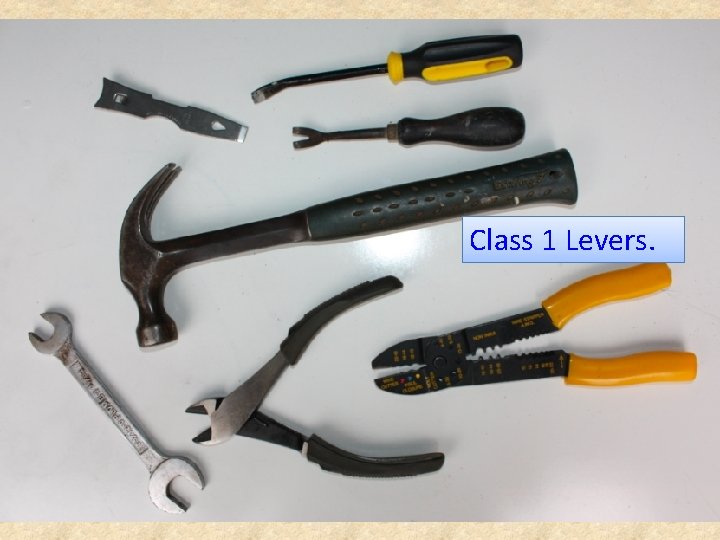 Class 1 Levers. 