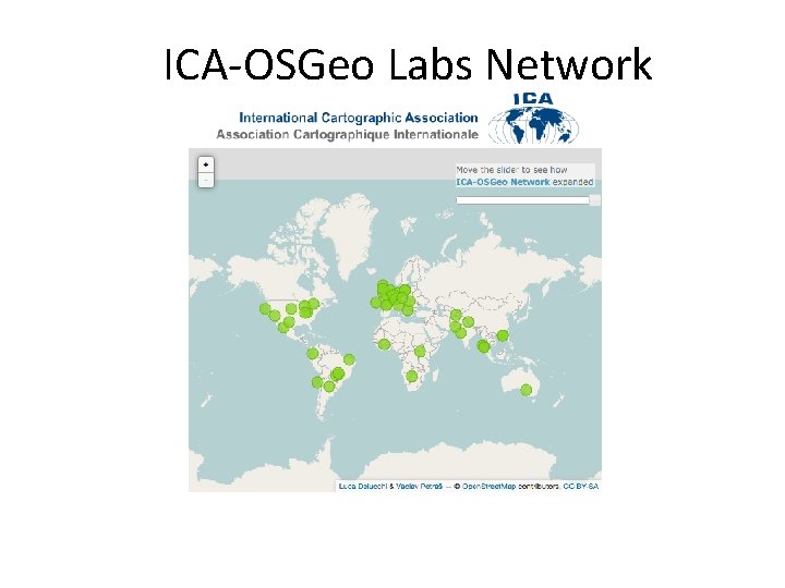 ICA-OSGeo Labs Network 