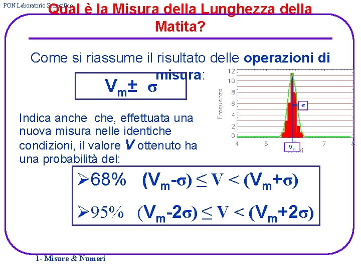 Qual è la Misura della Lunghezza della Matita? PON Laboratorio Scientifico Come si riassume