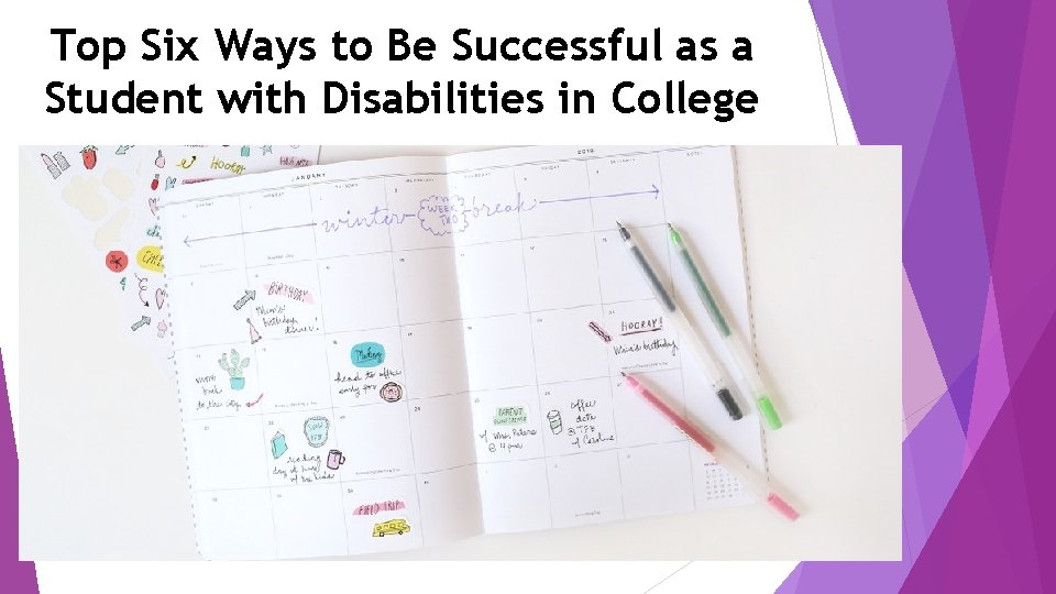 Top Six Ways to Be Successful as a Student with Disabilities in College 