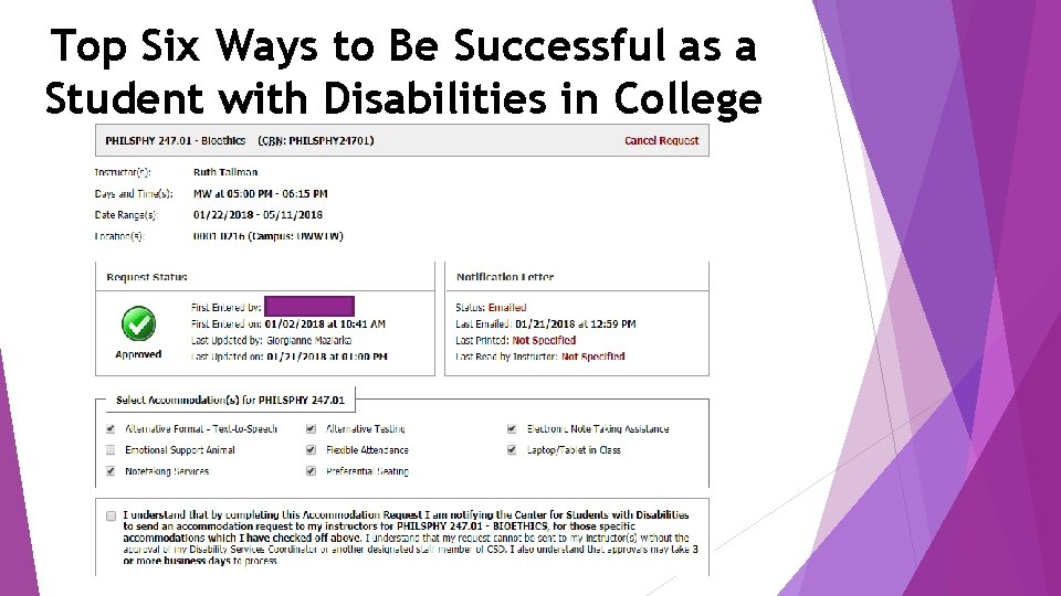 Top Six Ways to Be Successful as a Student with Disabilities in College 