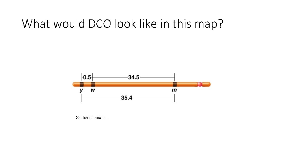 What would DCO look like in this map? Sketch on board… 