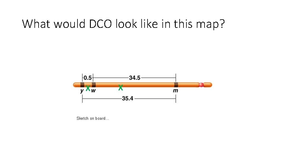 What would DCO look like in this map? X Sketch on board… X 