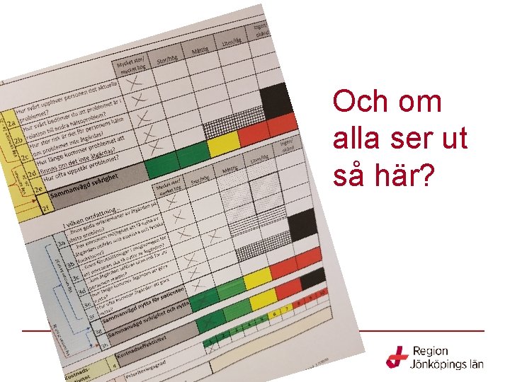 Och om alla ser ut så här? 