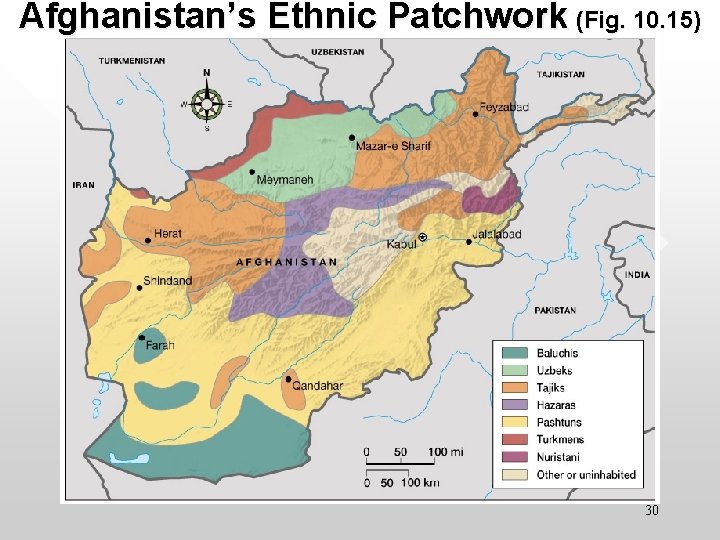 Afghanistan’s Ethnic Patchwork (Fig. 10. 15) 30 