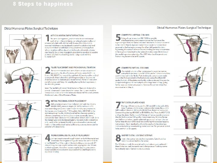 8 Steps to happiness 