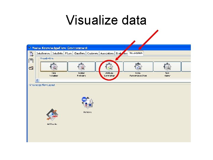 Visualize data 