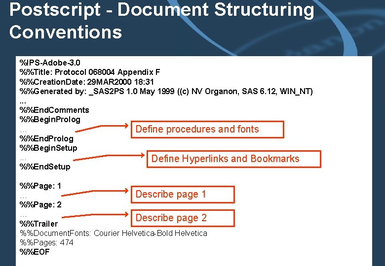 Postscript - Document Structuring Conventions %!PS-Adobe-3. 0 %%Title: Protocol 068004 Appendix F %%Creation. Date: