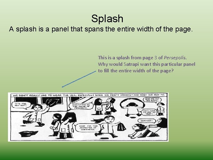 Splash A splash is a panel that spans the entire width of the page. Splash A splash is a panel that spans the entire width of the page.