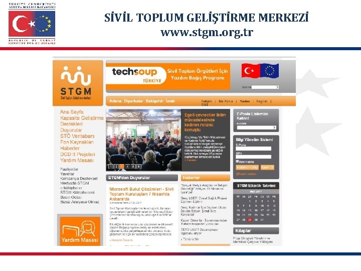 SİVİL TOPLUM GELİŞTİRME MERKEZİ www. stgm. org. tr 