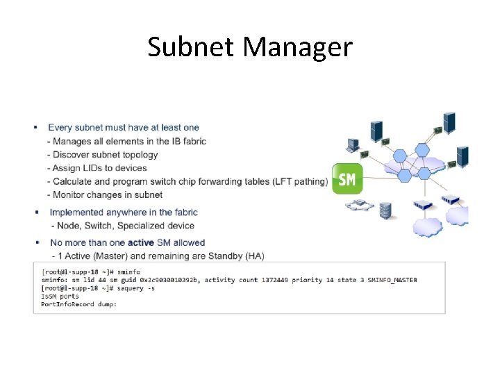 Subnet Manager 