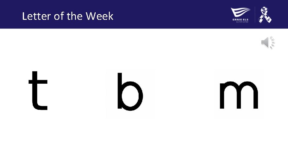 Letter of the Week 